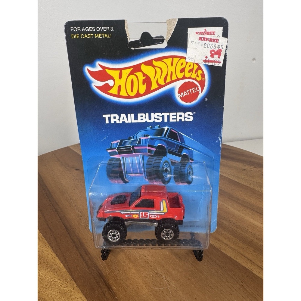 Hot Wheels 1986 - Gulch Stepper #1516 - Trailbusters New Factory Sealed 1:64 VTG